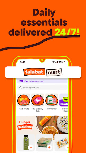 talabat: Food, grocery & more ekran görüntüsü