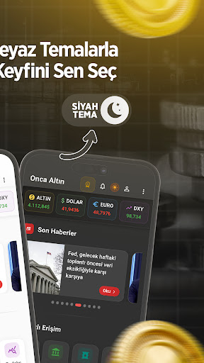 Altın Fiyatları ve Canlı Döviz ekran görüntüsü