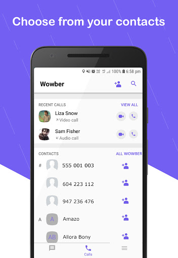 Wowber Premium - Prank chat ekran görüntüsü