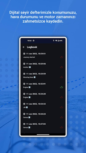 Tekne Takibi Boat Logbook ekran görüntüsü