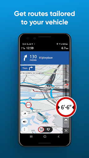 TomTom GO Expert: Truck GPS ekran görüntüsü