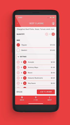 Red Star Burger Bar ekran görüntüsü