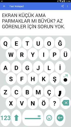 1C Big Keyboard ekran görüntüsü