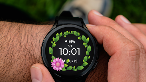 Floral WatchFace - FLOR-02 ekran görüntüsü