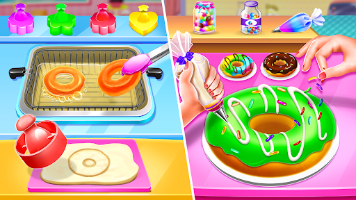 Sweet Bakery: Baking Cake Game ekran görüntüsü