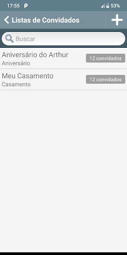 Meus Convidados ekran görüntüsü