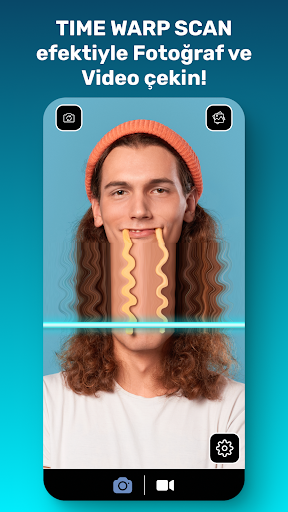 Mavi Çizgi: Face Scanner ekran görüntüsü