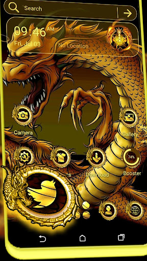 Dragon Launcher Theme ekran görüntüsü