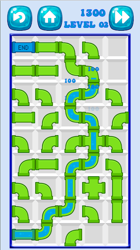 pipe mania ekran görüntüsü