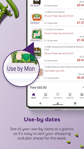 Ocado - Online Grocery ekran görüntüsü