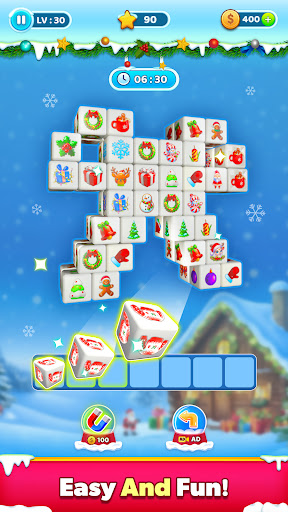 Christmas Cube Match 3D ekran görüntüsü