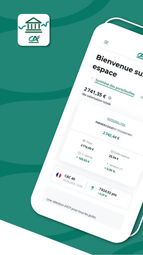 CA Bourse ekran görüntüsü