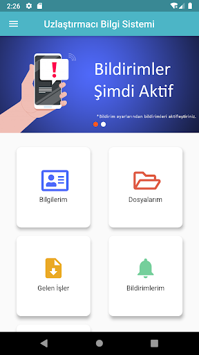 e-Uzlaştırmacı ekran görüntüsü