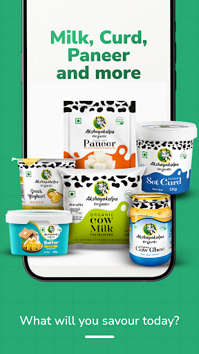 Akshayakalpa Organic Milk ekran görüntüsü