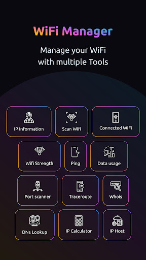 WiFi Manager & Data Monitor ekran görüntüsü