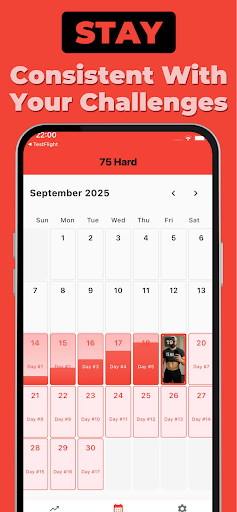 75 Hard Challenge Tracker ekran görüntüsü