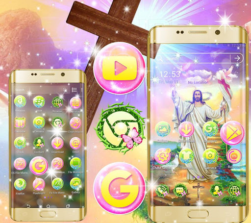Jesus Launcher Theme ekran görüntüsü
