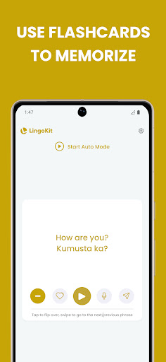Learn Tagalog - Lingokit ekran görüntüsü