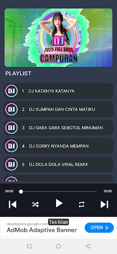 DJ 2025 Full Bass Campuran ekran görüntüsü