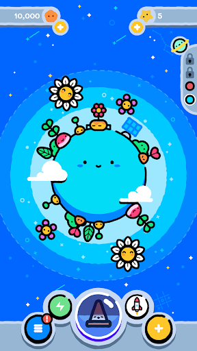 Idle Pocket Planet ekran görüntüsü