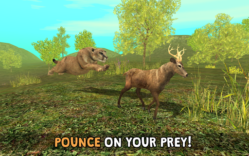 Wild Cougar Sim 3D ekran görüntüsü