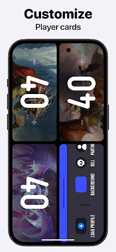MTG Life Counter App: Lotus ekran görüntüsü