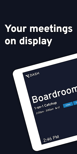 Dash - Meeting Room Display ekran görüntüsü