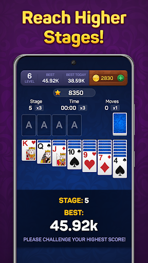 Solitaire Supreme Card Kingdom ekran görüntüsü