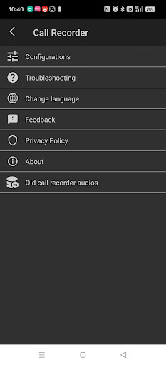 Call Recorder ekran görüntüsü