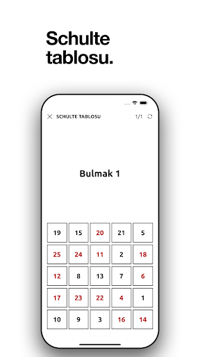 Reaksiyon eğitimi ekran görüntüsü