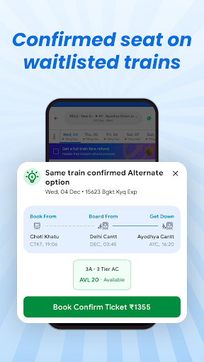 ixigo Trains: Ticket Booking ekran görüntüsü
