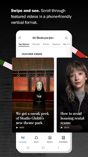 Washington Post: Live News ekran görüntüsü