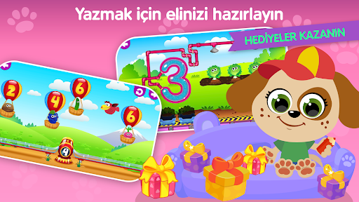 Çocuk matematik oyunu Rakamlar ekran görüntüsü