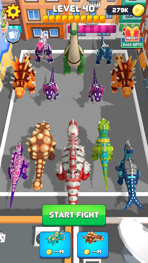 Color Dinosaur Collect Battle ekran görüntüsü