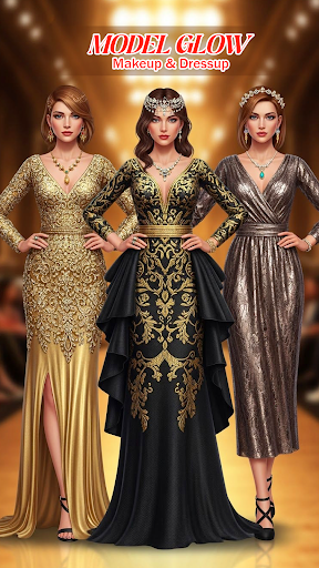 Model Glow: Makeup & Dress Up ekran görüntüsü