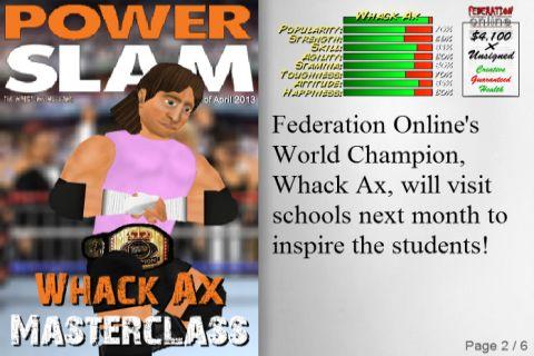 Wrestling Revolution ekran görüntüsü