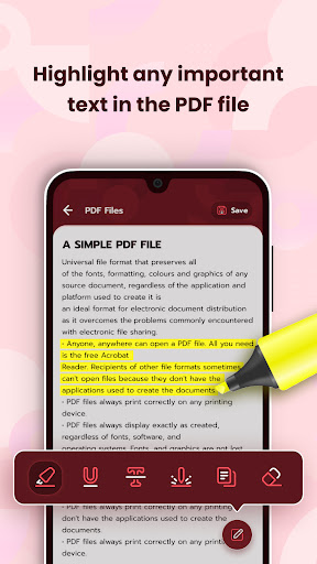 Write on PDF Editor ekran görüntüsü
