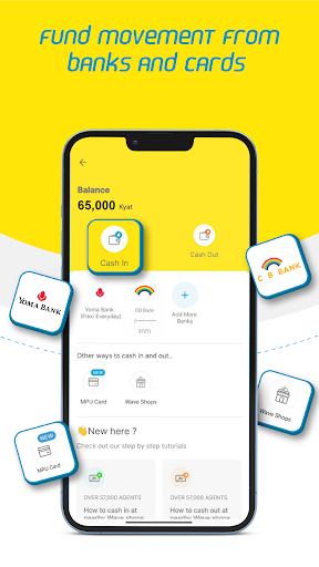 WavePay APP by Wave Money ekran görüntüsü