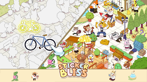 Sticker Bliss - Color Book ekran görüntüsü