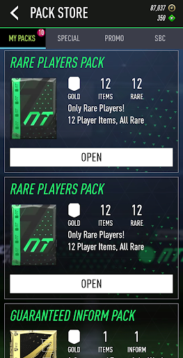 Nicotom 24 Draft + Pack Opener ekran görüntüsü