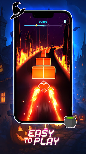 Beat Rush: Cyber Neon Rhythm ekran görüntüsü