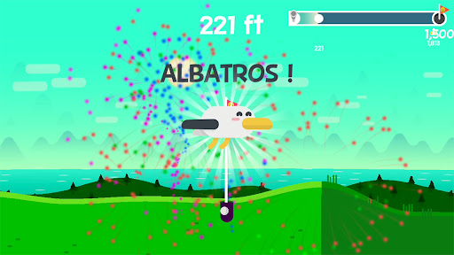 Golf Orbit: Tek atış Golf Game ekran görüntüsü