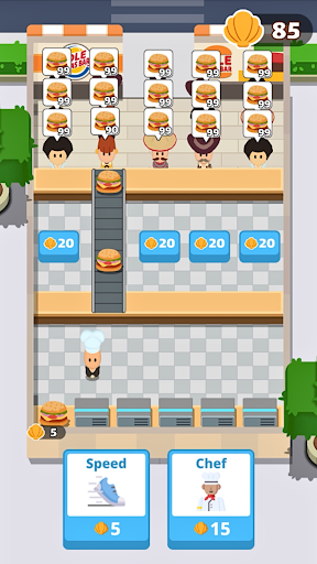 Idle Eras Bar: Food Tycoon ekran görüntüsü