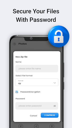 Zip dosy fermuarını aç çıkarıc ekran görüntüsü