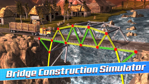 Bridge Construction Simulator ekran görüntüsü