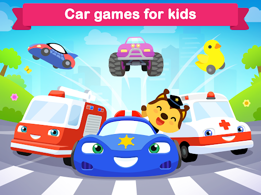Car games for kids & toddler ekran görüntüsü