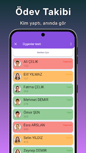 Class Rate: Öğretmen Asistanı ekran görüntüsü
