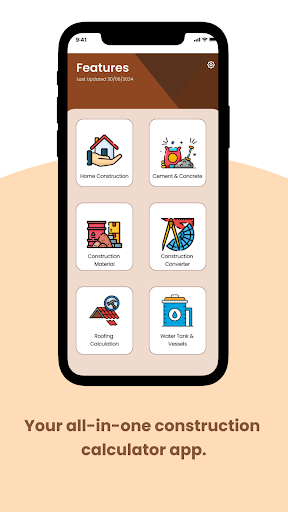Construction Calculator ekran görüntüsü