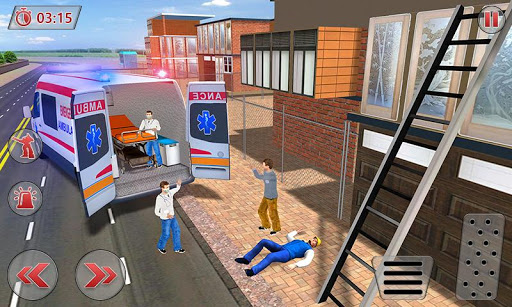 Ambulance Robot City Rescue ekran görüntüsü