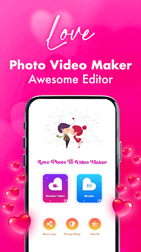 Love Photo To Video Maker ekran görüntüsü